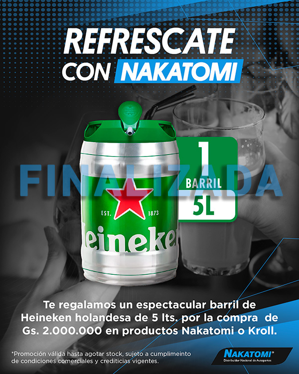 Promo Heineken con Nakatomi